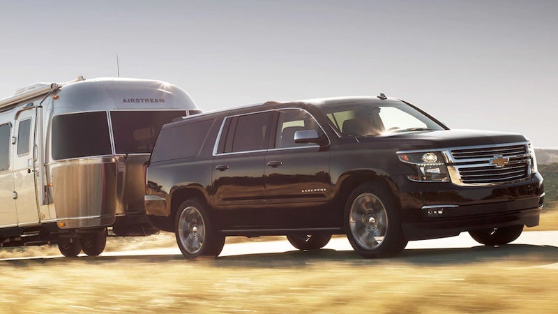 2018 Chevrolet Suburban towing